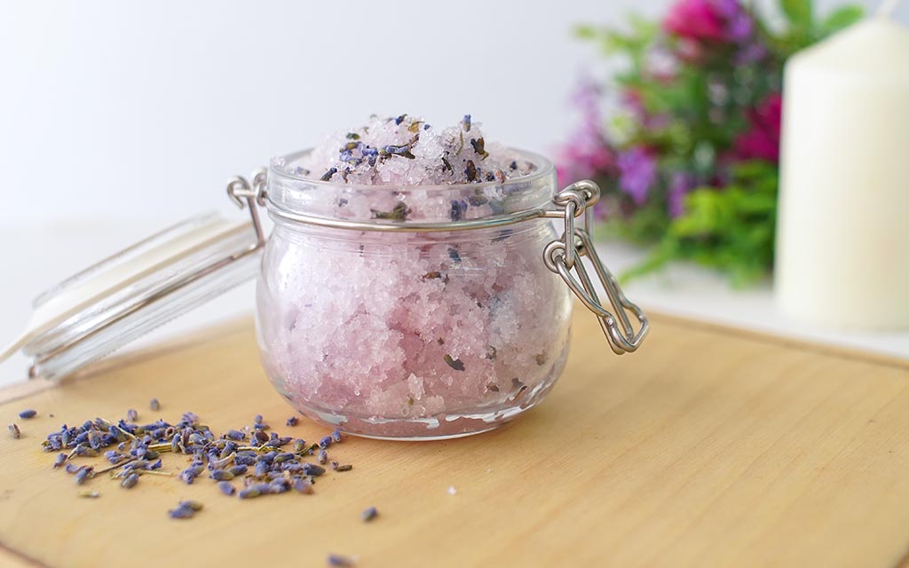 Homemade Hand Scrub