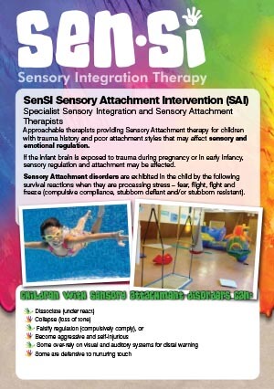 Sensi Sensory Attachment Flyer 2017 online