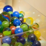 We've found the marbles