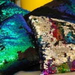 senSI Treatment Sequin Cushions